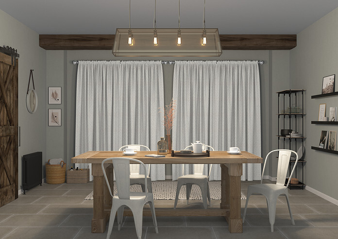 Maidenhair, Pebble - Made to Measure Curtains - Image 7